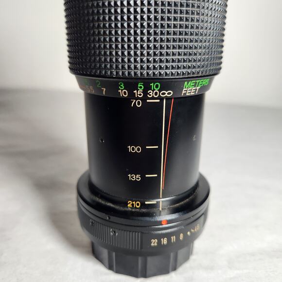 Vivitar 52MM 70-210MM 1:45 MC Lens & Lenmar Telephoto Lens With Case Pre-owned - Picture 4 of 8